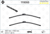 Комплект бескаркасных стеклоочистителей SWF Flat Blade OE SF353