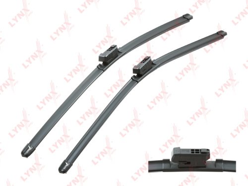 Комплект щеток стеклоочистителя LYNXauto Flat XF6060B