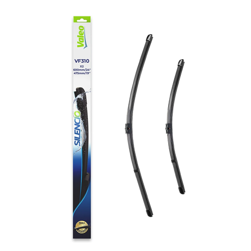 Комплект бескаркасных стеклоочистителей Valeo Silencio Flat VF310