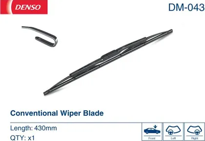 Щетка стеклоочистителя Denso Standard DM-043