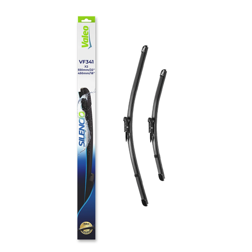 Комплект бескаркасных стеклоочистителей Valeo Silencio Flat VF341