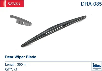 Задняя щетка стеклоочистителя Denso Rear DRA-035