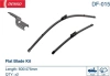 Комплект бескаркасных стеклоочистителей  Denso Flat DF-015