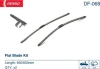 Комплект бескаркасных стеклоочистителей  Denso Flat DF-068
