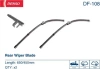 Комплект бескаркасных стеклоочистителей  Denso Flat DF-108